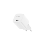 ttec SmartCharger GAN 45W PD Travel Fast Charger White (2SCG45B) (TTEC2SCG45B)