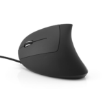 MediaRange Corded ergonomic 6-button optical mouse for left-handers (Black, Wired) (MROS231) - Image 2