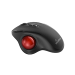 MediaRange Optical 7-Button Wireles with Trackball.Scrool Wheel, DPI 800-2400, Black/Red (MROS263) - Image 2