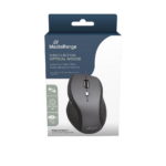 MediaRange Optical Mouse (Black/Grey, Wired) (MROS202) - Image 4