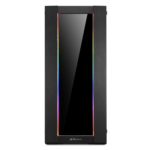 Sharkoon Elite Shark CA200G Gaming Midi Tower Κουτί Υπολογιστή με Πλαϊνό Παράθυρο και RGB Φωτισμό Μαύρο (ELCA200G) (SHRELCA200G)