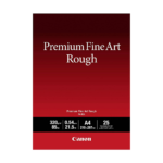 Canon FA-RG1 Photo Paper Premium Fine Art Rough A4 (21x30) 320gr/m² for Printers Inkjet 25 Sheets (4562C001) (CANFA-RG1A4)