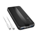 Natec Trevi Slim Q Power Bank 10000mAh, 20W Maximum Power, Quick Charge, Power Delivery Micro USB, USB Type-A, USB Type-C (NPB-2294) (NTCNPB-2294)