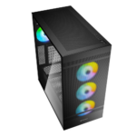 Sharkoon Rebel C50 RGB Gaming Full Tower Κουτί Υπολογιστή με Πλαϊνό Παράθυρο Μαύρο (REBELC50BRGB) (SHRREBELC50BRGB) - Image 2