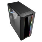 Sharkoon Elite Shark CA200G Gaming Midi Tower Κουτί Υπολογιστή με Πλαϊνό Παράθυρο και RGB Φωτισμό Μαύρο (ELCA200G) (SHRELCA200G) - Image 4
