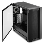 Sharkoon Elite Shark CA200M Gaming Midi Tower Κουτί Υπολογιστή με Πλαϊνό Παράθυρο και RGB Φωτισμό Μαύρο (ELCA200M) (SHRELCA200M) - Image 7